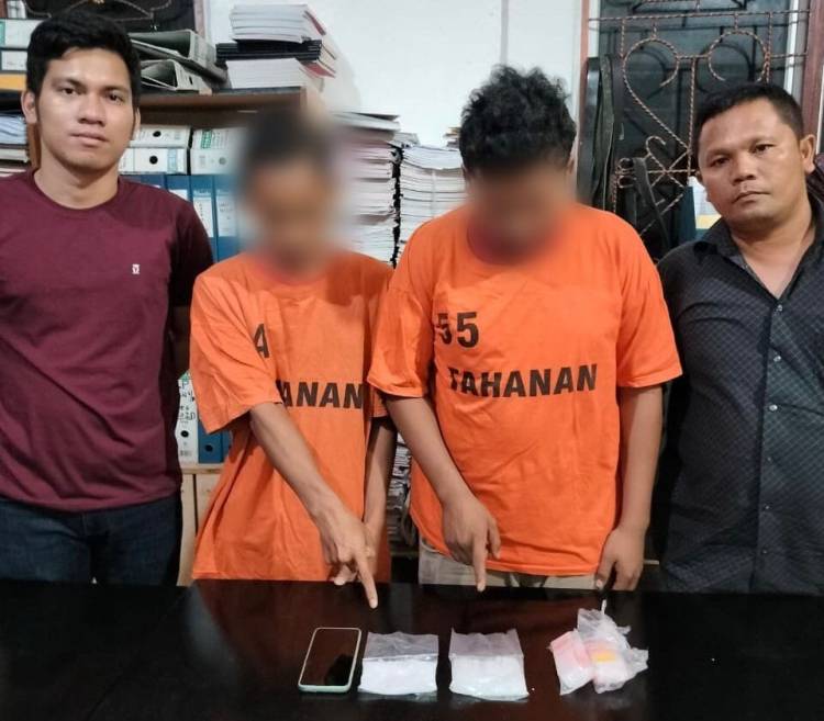 Polres Simalungun Tangkap 2 Tersangka Kasus Narkoba