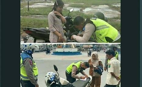 Hari Ketiga Operasi Zebra Toba 2023, Sat Lantas Polres Labuhanbatu Tilang 164 Pengendara