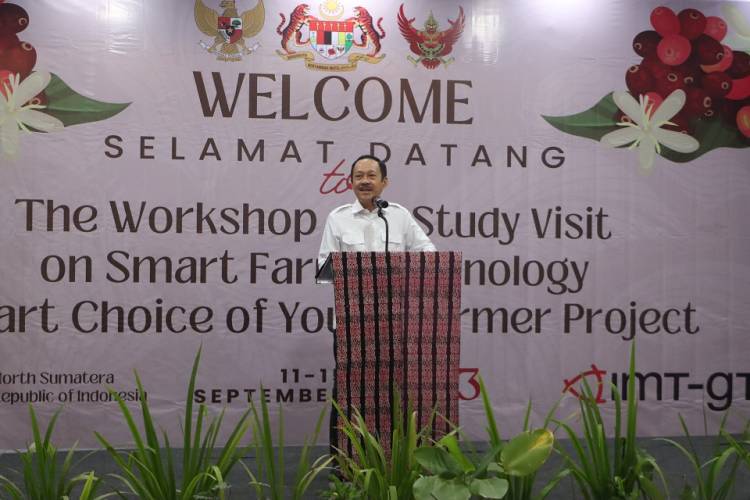 Melalui IMT-GT, Pemprov Sumut Canangkan Petani Milenial