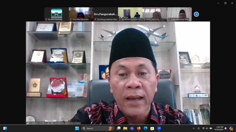 Kanwil Kemenagsu : Tuntaskan Program Kerja yang Belum Terselesaikan