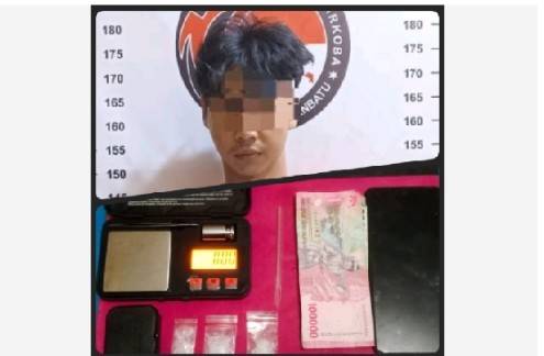 Tim Opsnal Sat Res Narkoba Polres Labuhanbatu Penjarakan Yuda