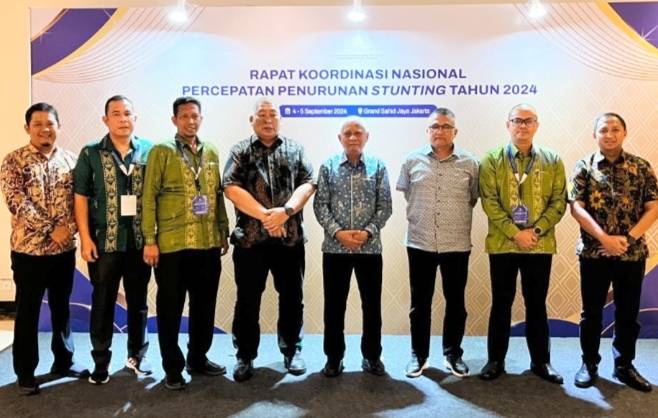 Bupati Dan Pejabat Asahan Ke Jakarta Ikuti Rakornas Stunting.