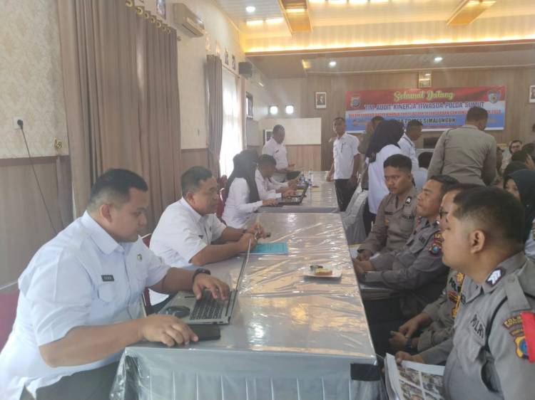 Polres Simalungun Terima Kunjungan Kerja TIM Audit Kinerja Itwasda Polda Sumut dalam Rangka Audit Kinerja Tahap-II