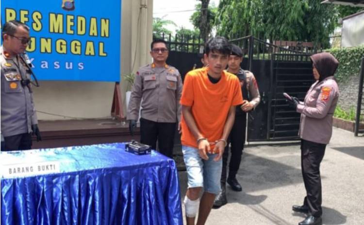 Belasan Kali Beraksi, Polsek Medan Sunggal Tembak Maling Sepeda Motor