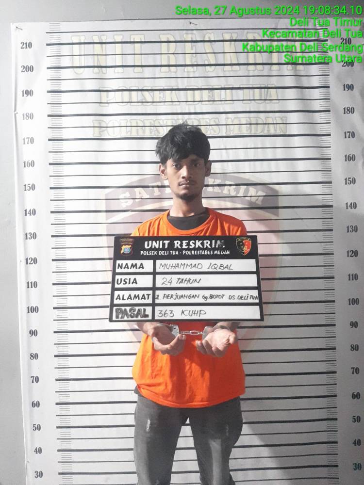 Pembobol Rumah di Delitua Ditangkap, 1 Buron