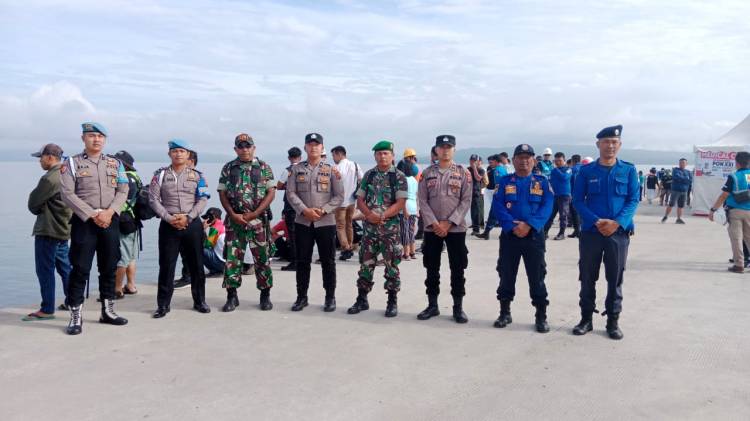 Pertandingan Sky Air PON XXI di Balige: 70 Personil Gabungan Dikerahkan Untuk Pengamanan