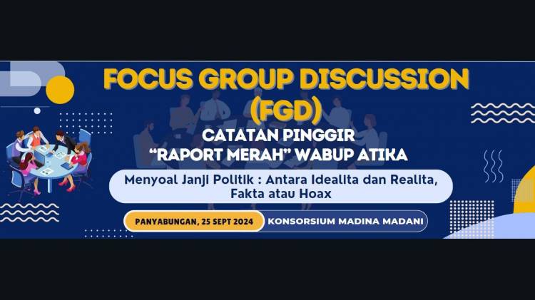 Hasil FGD, Wabup Madina akan Dilaporkan ke Polres Madina.