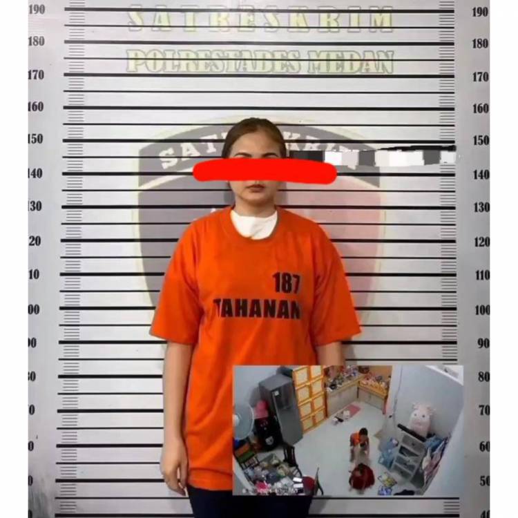 Dilaporkan Cambuk Anak, Ibu Cantik Akhirnya Ditahan