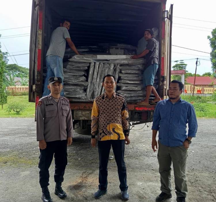 Polres Simalungun Pastikan Keamanan Logistik Pemilukda 2024: