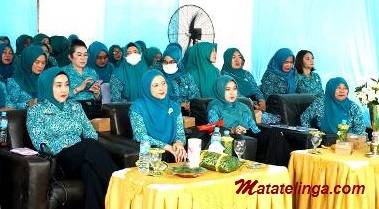 Ny. Uke Faisal Hasrimy Dorong Kreativitas TP PKK untuk Inovasi Program di Langkat