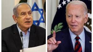 Presiden Joe Biden dan Perdana Menteri Israel Benjamin Netanyahu Berselilisih Tajam