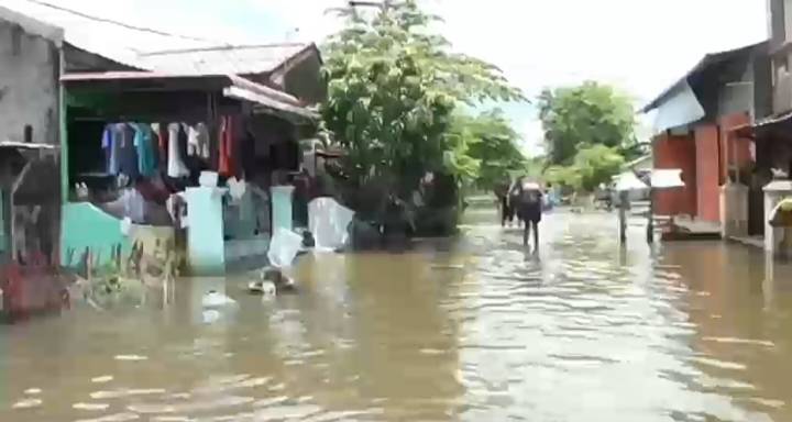 Di Guyur Hujan Selama Sepekan, Ratusan Rumah Dan Lahan Pertanian Banjir, Warga Mulai Terserang Penyakit