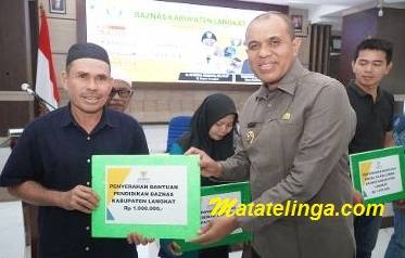 Pj Bupati Langkat Salurkan Bantuan Baznas Senilai Rp 221 Juta untuk Masyarakat yang Membutuhkan