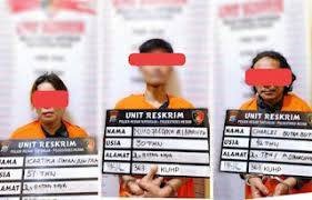 Ibu dan Anak Serta Kekasihnya Kompak Lakukan Curanmor