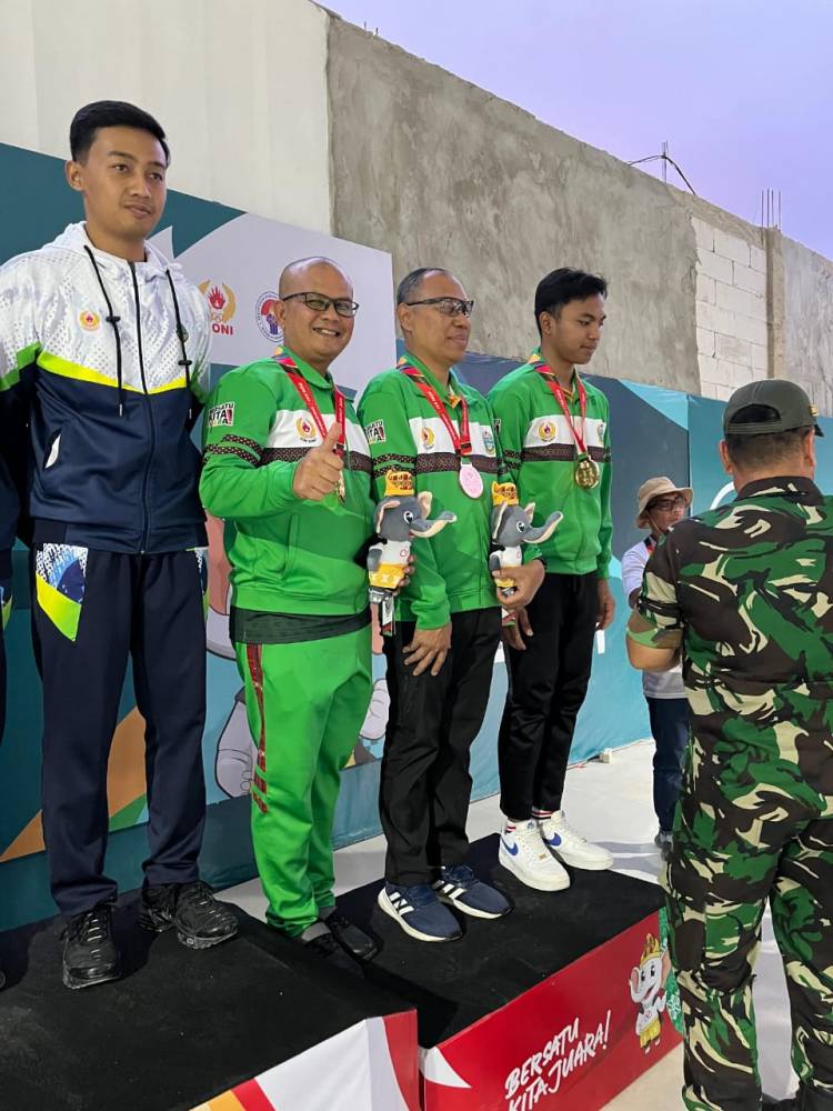 Raih Juara 3 Cabor Menembak PON XXI, Atlet Poldasu Harumkan Sumatera Utara.