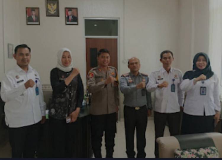 Silaturahmi Kepala LPKA Kelas II ke Polresta Pangkalpinang