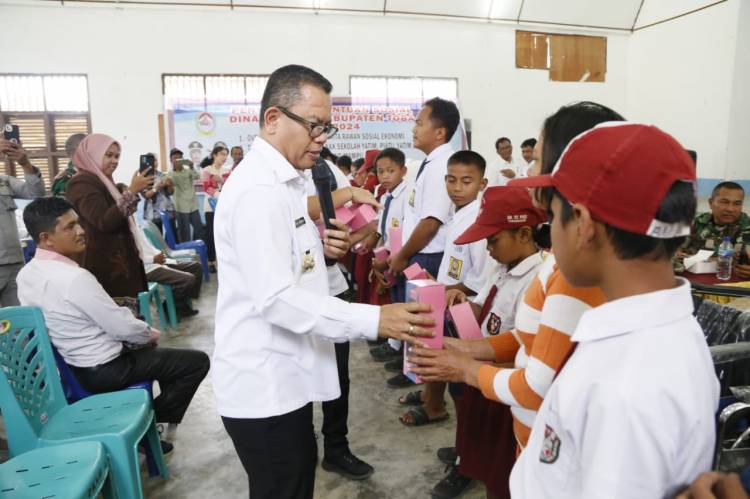 Poltak Sitorus Ceritakan Kesulitan Masa Kecil Untuk Motivasi Anak Yatim dan Piatu