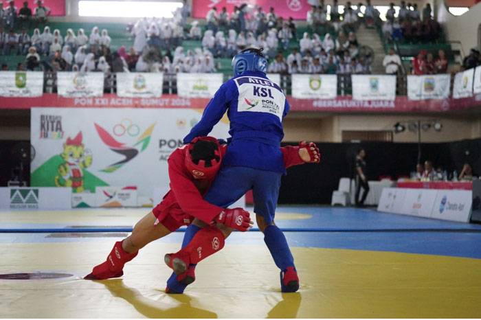 Jabar Sabet 3 Emas Cabor Sambo, Sumut 2 Perunggu
