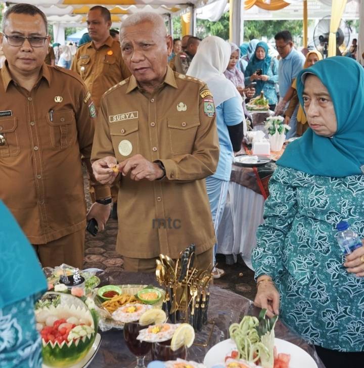 Lomba Cipta Menu Beragam Bergizi Seimbang Dan Aman Dibuka Bupati