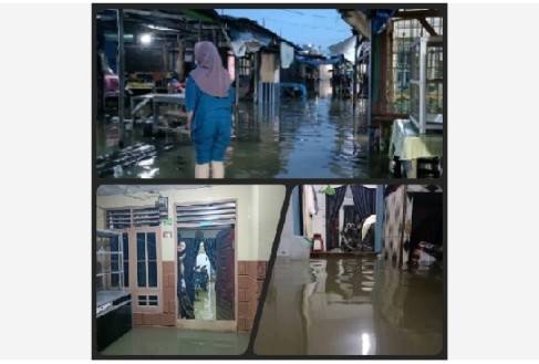 Setelah Sepuluh Tahun, Banjir Rob Skala Besar Kembali Menggenangi Wilayah Pesisir Kabupaten Labuhanbaru Utara