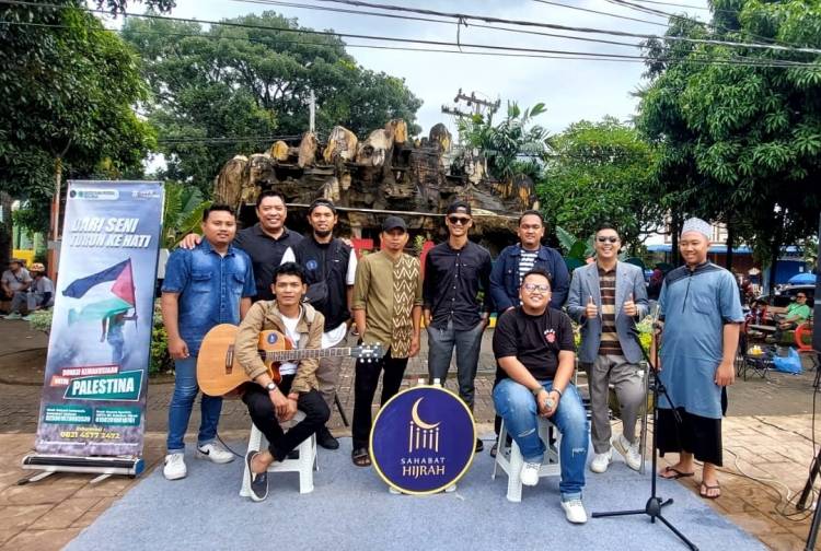 Anak Binjai Donasi Kemanusiaan Palestina Minggu Car Free Day  : Sedekah Sambil Menghibur Masyarakat Binjai.