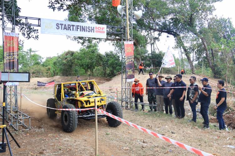 Danlanud Sultan Hasanuddin Hadiri Kejurda Makassar Offroad Extreme 3