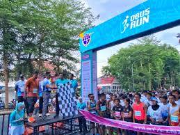 Danlanud Sultan Hasanuddin Melepas Peserta Lomba OBU 5 Run Tahun