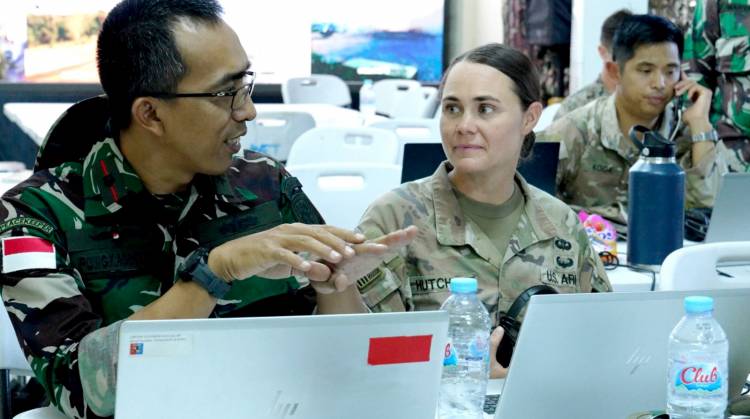 Mengenal Lebih Dekat Joint Operation Center Ruang Kendali Latihan Super Garuda Shield 2024