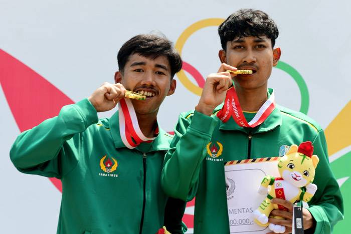 Jawa Timur Dominasi Balap Sepeda PON XXI di Sergai, Sapu Bersih Medali Emas Nomor Team Time Trial