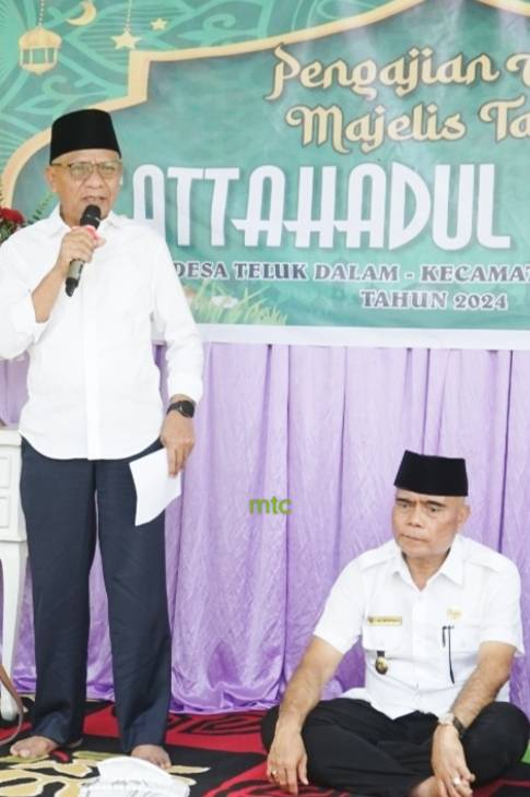 Pengajian Akbar Atthadul Amam Di Desa Teluk Dalam Bersama Bupati Asahan