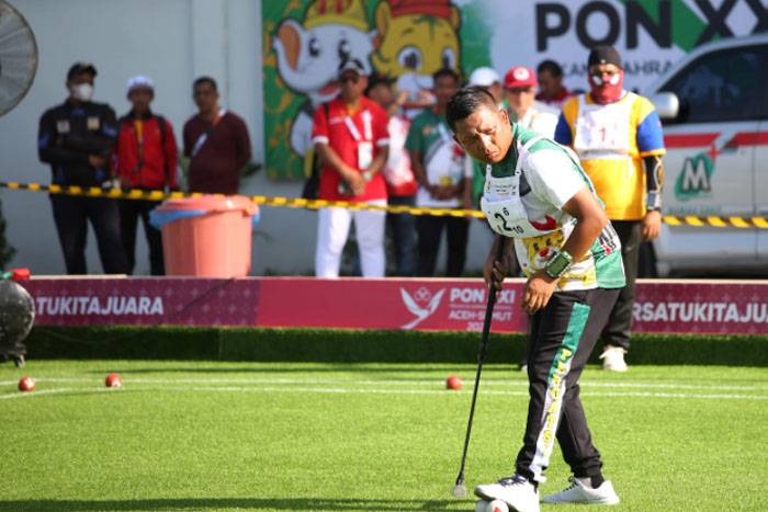 Sumut Lolos ke Semifinal Tunggal Pria Gateball PON XXI