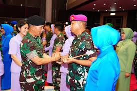 Kasum TNI Pimpin Laporan Korps Kenaikan Pangkat 36 Perwira Tinggi TNI
