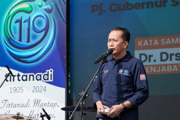 HUT Perumda Tirtanadi ke-119, Pj Gubernur Sumut Agus Fatoni Ingatkan Layanan Air Bersih Harus Terus Ditingkatkan
