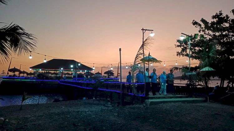 Eksotis Virgo Beach Lampung Selatan, Pantai Indah Bernuansa Bali