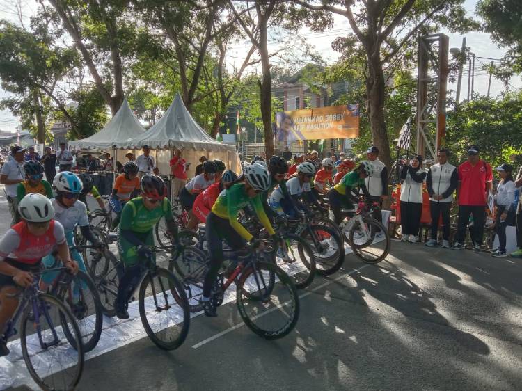 Criterium Road Race di Tebing Tinggi, Poldasu Rekayasa lalulintas terbatas