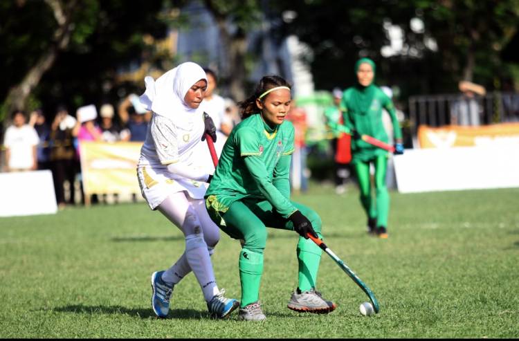 Tundukan Jawa Barat 2-1, Peluang Sumut ke Babak Final Hoki Lapangan Putri Semakin Besar