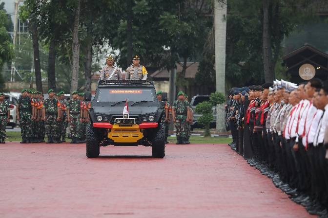 Polda Sumut Siagakan 900 Personel Pengamanan Opening Ceremony PON 2024 di Stadion Baharoedin Siregar