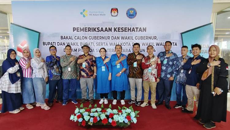 Pasangan Messi Periksa Kesehatan di RSUP Adam Malik