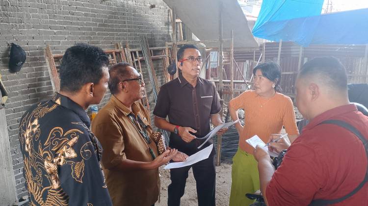 Info Bangunan yang Diduga Menyerobot Bahu Jalan Disidak Komisi IV DPRD Medan