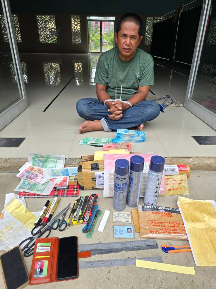 Polda Sumut Tangkap 2 Pengedar Upal, Rp 130 Juta Disita
