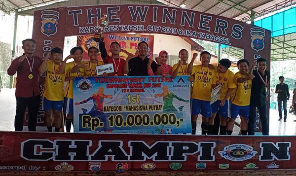 Turnamen Futsal Kapolres Tapsel Cup 2019 Resmi Ditutup