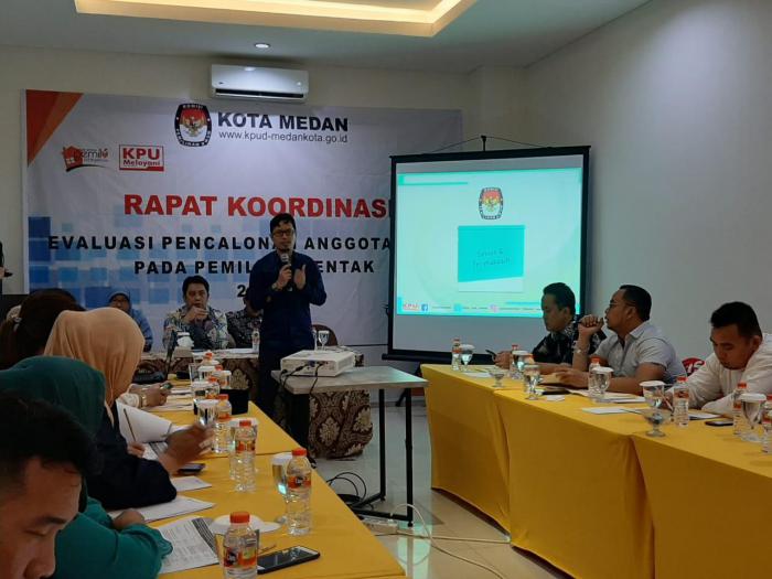 KPU Medan Evaluasi Pileg 2019
