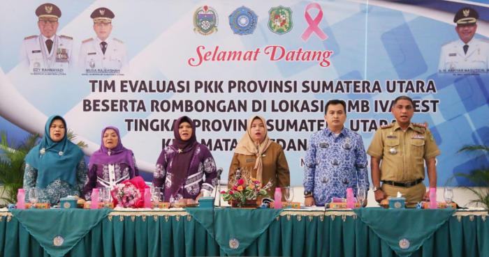 Kecamatan Medan Johor Tembus 3 Besar Lomba IVA Test Tingkat Sumut