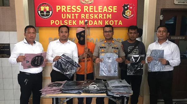 Gondol Puluhan Pakaian, Pengangguran Ini Berakhir di Bui