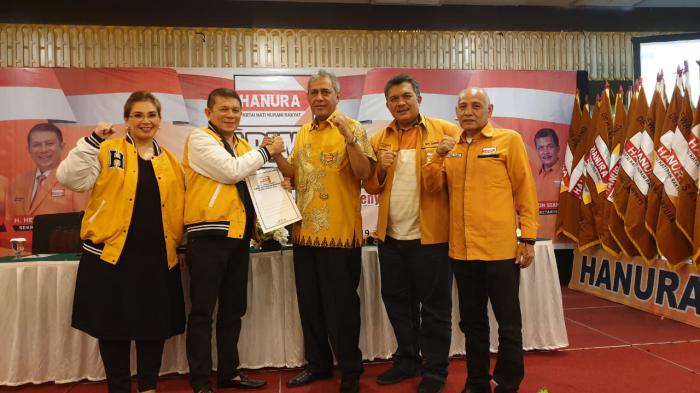 Gelar Rapimda, DPD Hanura Sumut Dukung Oesman Sapta Odang