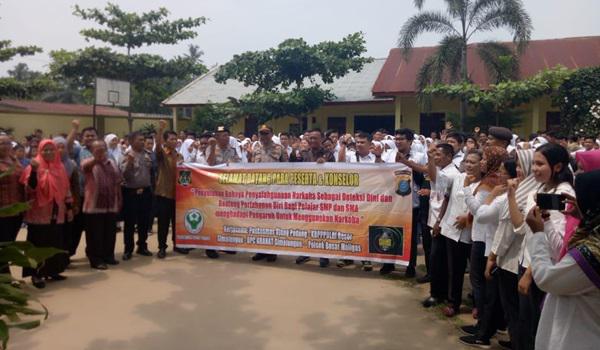 Puskesmas Ujung Padang Kampanyekan Hidup Sehat Tanpa Narkoba 