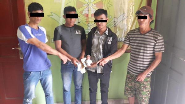 Grebek Warung Tuak, Reskrim Polres Simalungun Ciduk Pelaku Judi Togel dan Pemain Judi Leng