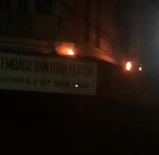 Kantor LBH Medan Diteror Molotov