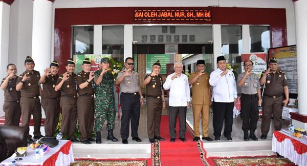 Darma Wijaya Hadiri Kunker Kajatisu dan Peresmian Renovasi Kantor Kejari Sergai
