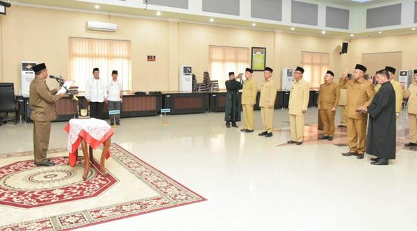 11 Pejabat Administrator Pemkab Sergai Dilantik